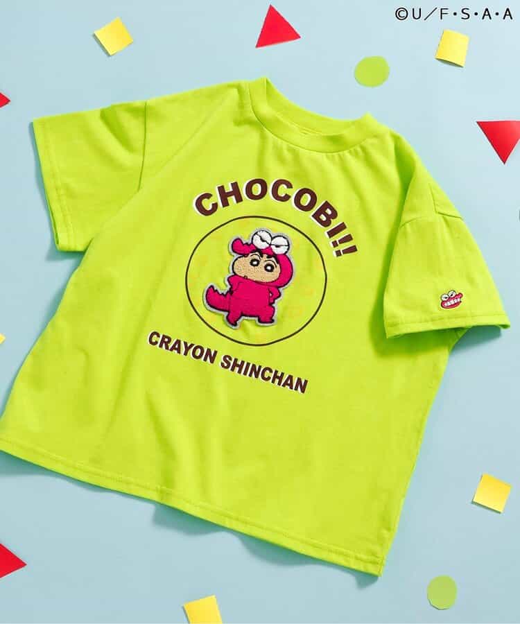 クレヨンしんちゃん　サガラワッペンTシャツ