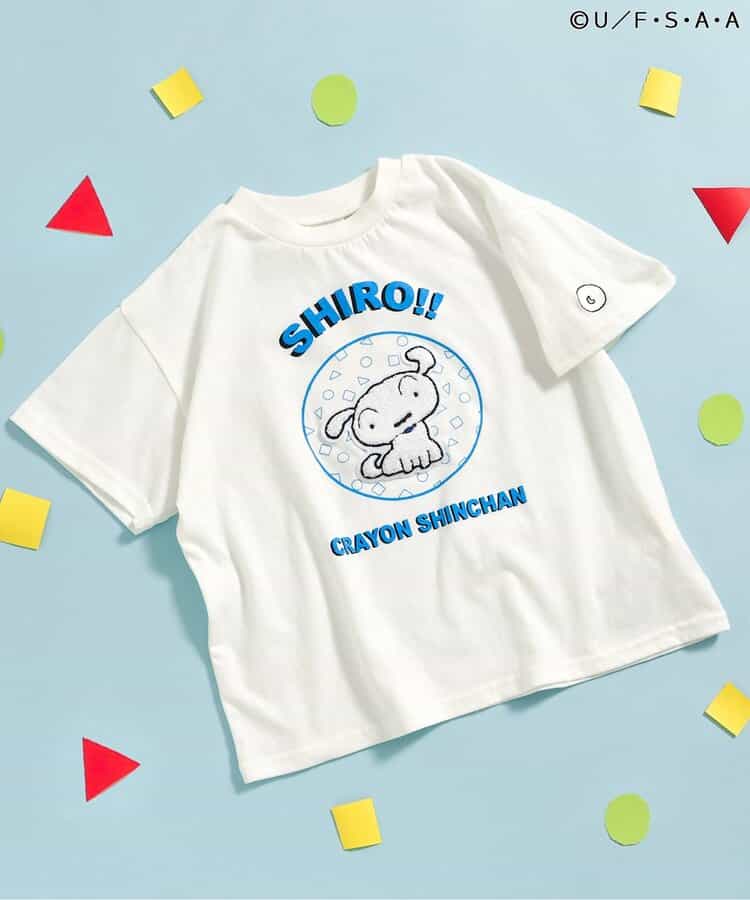 クレヨンしんちゃん　サガラワッペンTシャツ