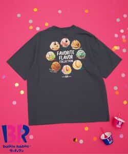 【6/27~WEB先行予約】【リンク】サーティワン バックプリントTシャツ(大人サイズ)