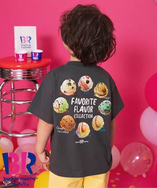 【リンク】サーティワン バックプリントTシャツ(キッズサイズ)