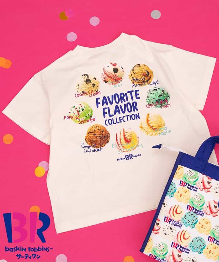 【リンク】サーティワン バックプリントTシャツ(キッズサイズ)