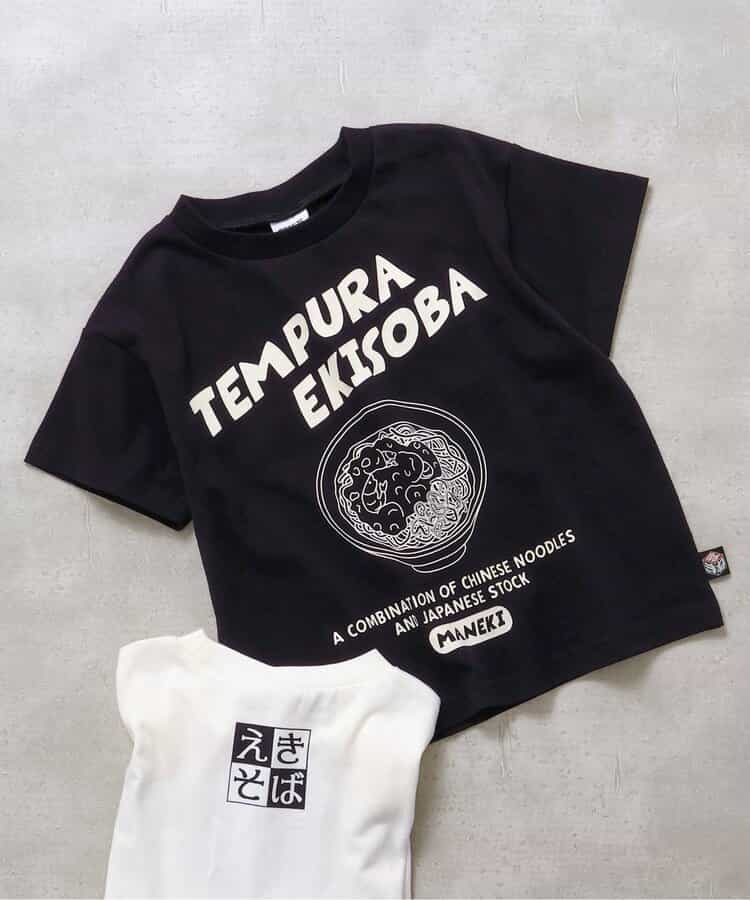 ★SALE★【リンク】まねき食品 えきそばTシャツ(キッズサイズ)