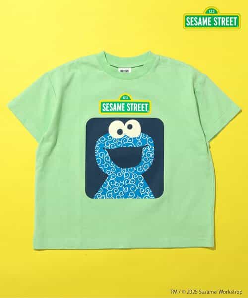 ☆SALE☆SESAME STREET 和柄Tシャツ（J307515）|BREEZE
