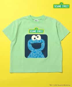 SESAME STREET 和柄Tシャツ