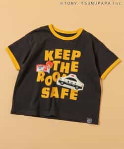 トミカとトム リンガーTシャツ