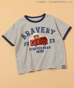 トミカとトム リンガーTシャツ