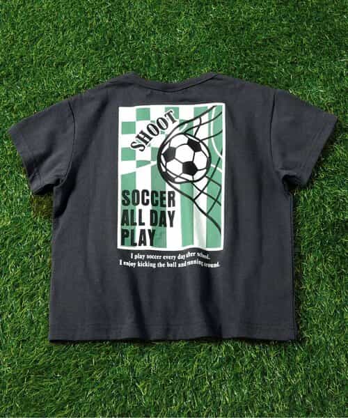 サッカーアートTシャツ