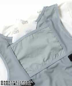 サマーエール 冷っほーい！保冷剤ベスト付きTシャツ  UVカット 接触冷感_845990