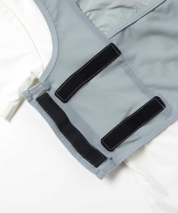 サマーエール 冷っほーい！保冷剤ベスト付きTシャツ  UVカット 接触冷感_845992