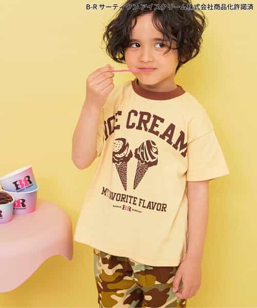 【リンク】サーティワン　グラフィックアートTシャツ(キッズサイズ)