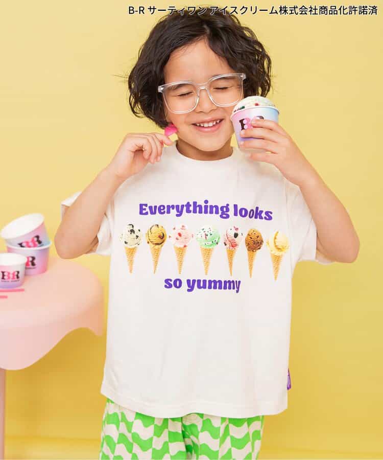 【リンク】サーティワン　グラフィックアートTシャツ(キッズサイズ)