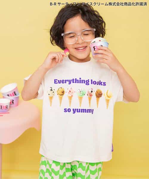 【リンク】サーティワン　グラフィックアートTシャツ(キッズサイズ)