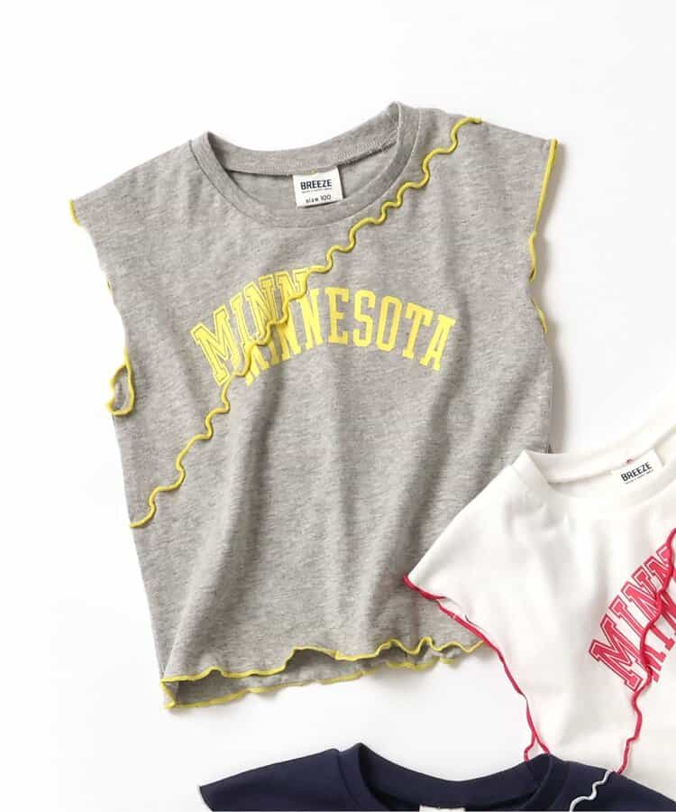 配色ロゴメローTシャツ