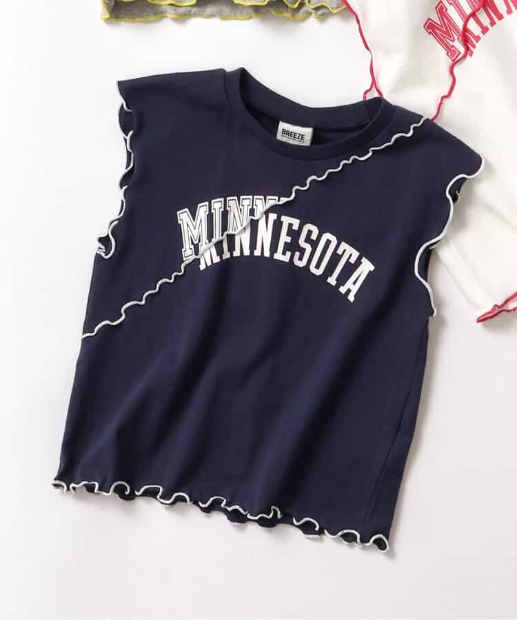 配色ロゴメローTシャツ