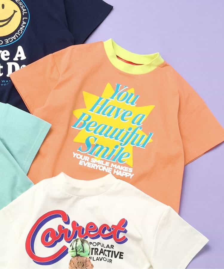 ★SALE★WEB限定 ロゴモチーフバリエーションTシャツ