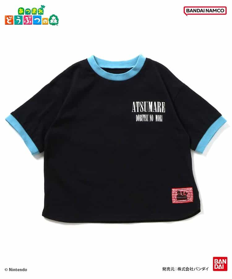 あつまれ どうぶつの森　リンガーTシャツ