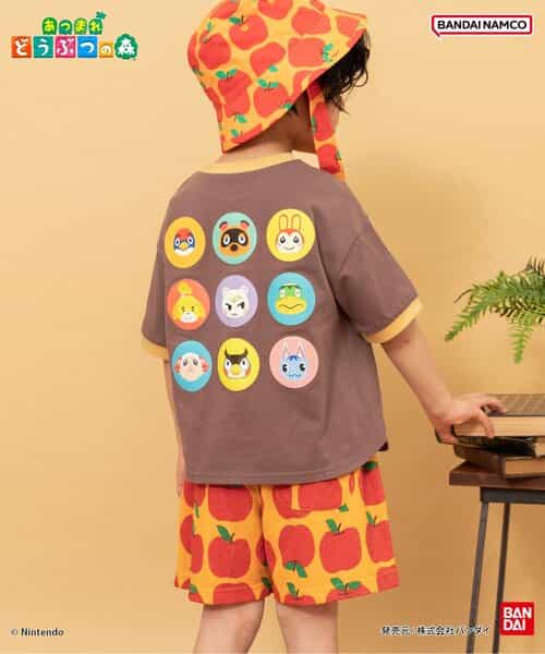 あつまれ どうぶつの森　リンガーTシャツ