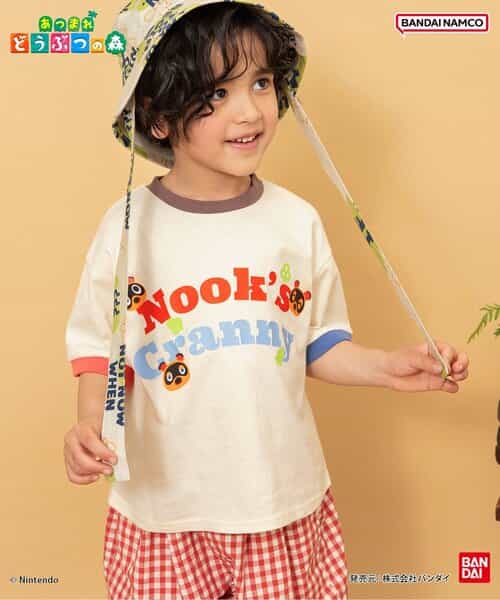 あつまれ どうぶつの森　リンガーTシャツ