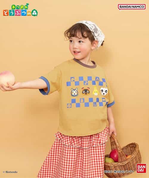 あつまれ どうぶつの森　リンガーTシャツ