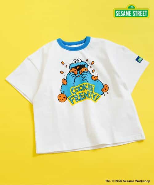 【リンク】SESAME STREET リンガーTシャツ