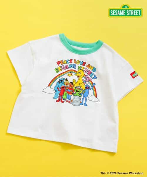 【リンク】SESAME STREET リンガーTシャツ