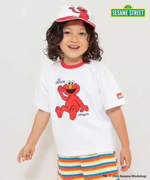 【リンク】SESAME STREET リンガーTシャツ