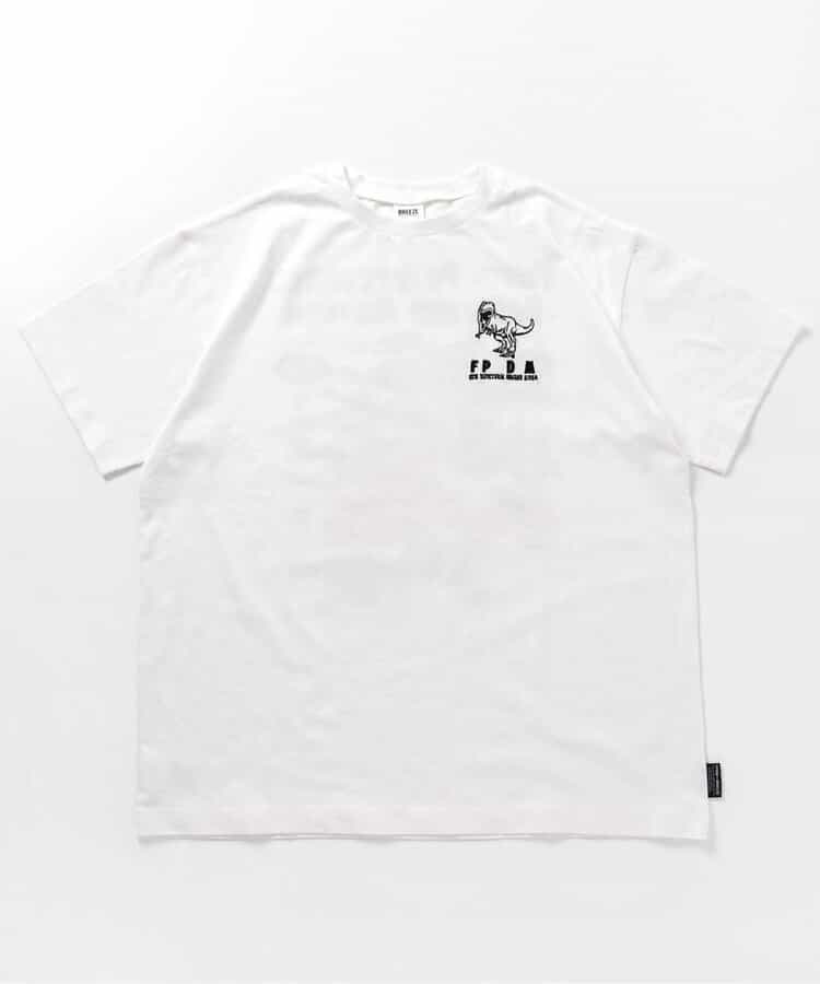 ★SALE★福井県立恐竜博物館コラボ MAPイラストTシャツ(大人)