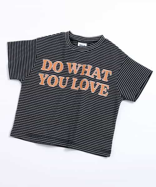 【リンク】ボーダーロゴTシャツ