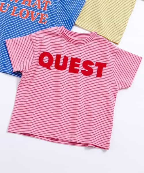 【リンク】ボーダーロゴTシャツ