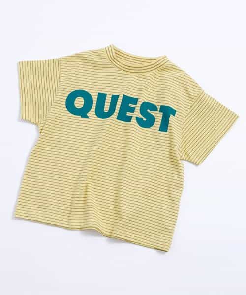 【リンク】ボーダーロゴTシャツ