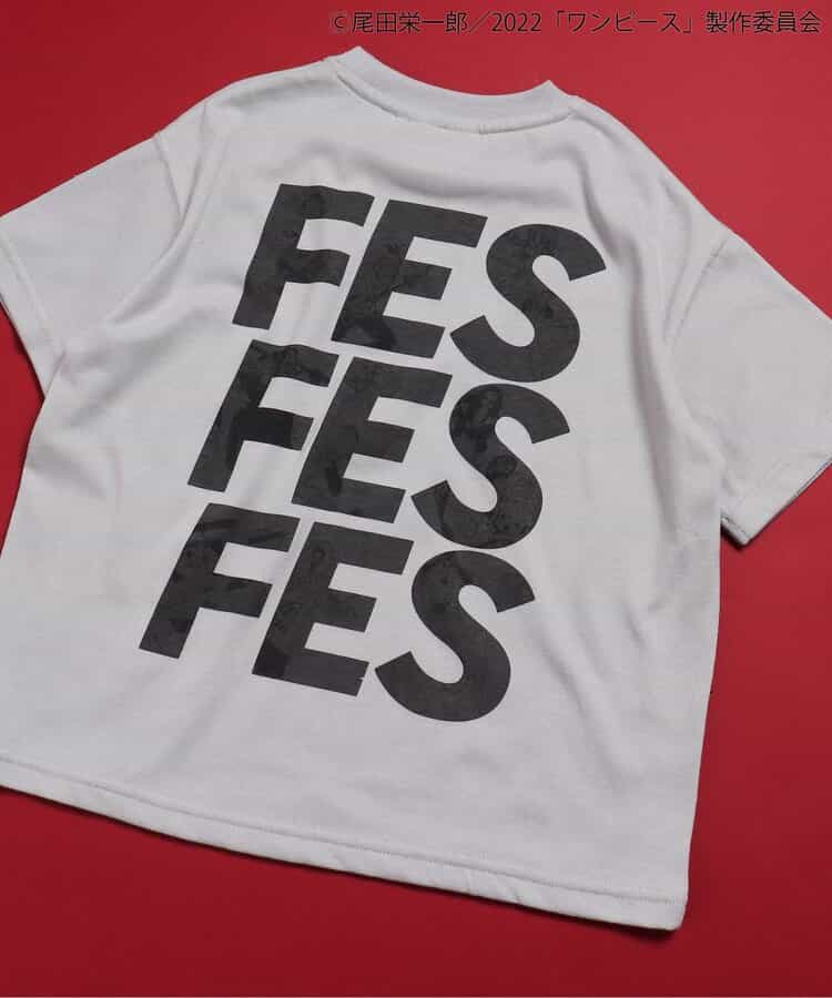 ★SALE★ONE PIECE バンダナ柄ワッペン付Tシャツ