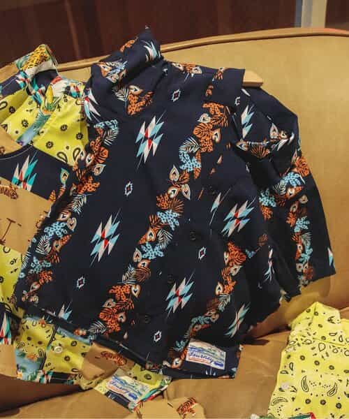 ★SALE★【リンク・セットアップ可】リゾートアロハシャツ