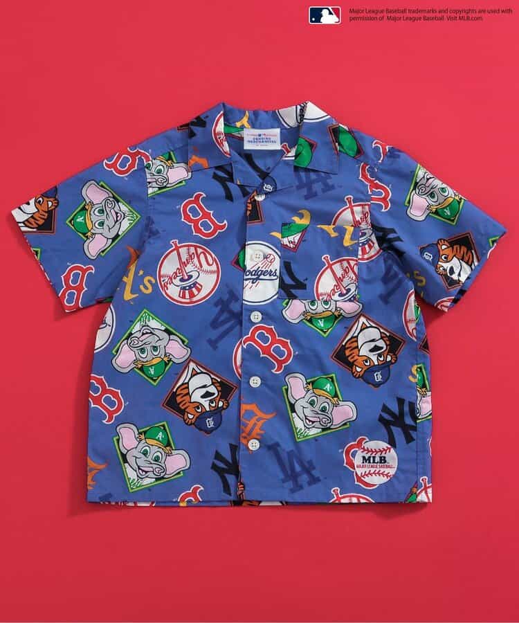 ★SALE★MLB 総柄シャツ
