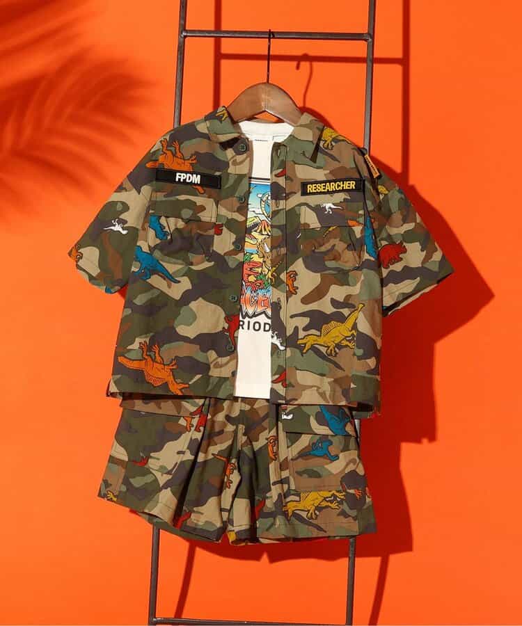 【リンク】福井県立恐竜博物館コラボ セットアップ(キッズサイズ)