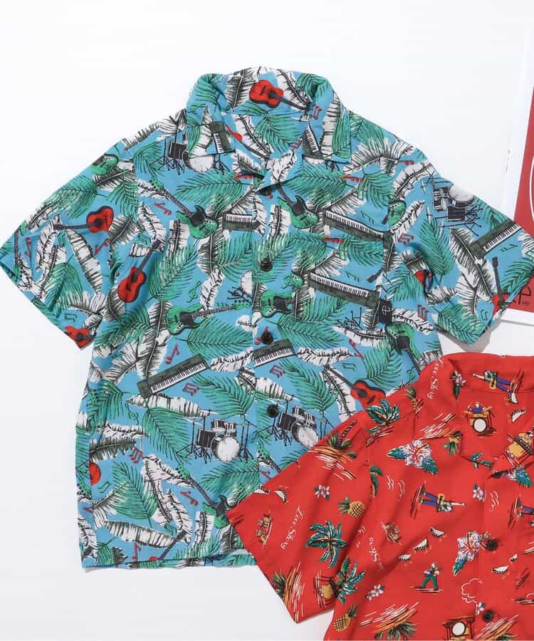 ☆SALE☆【20周年】HY×BREEZE HY総柄シャツ（J309934）|BREEZE