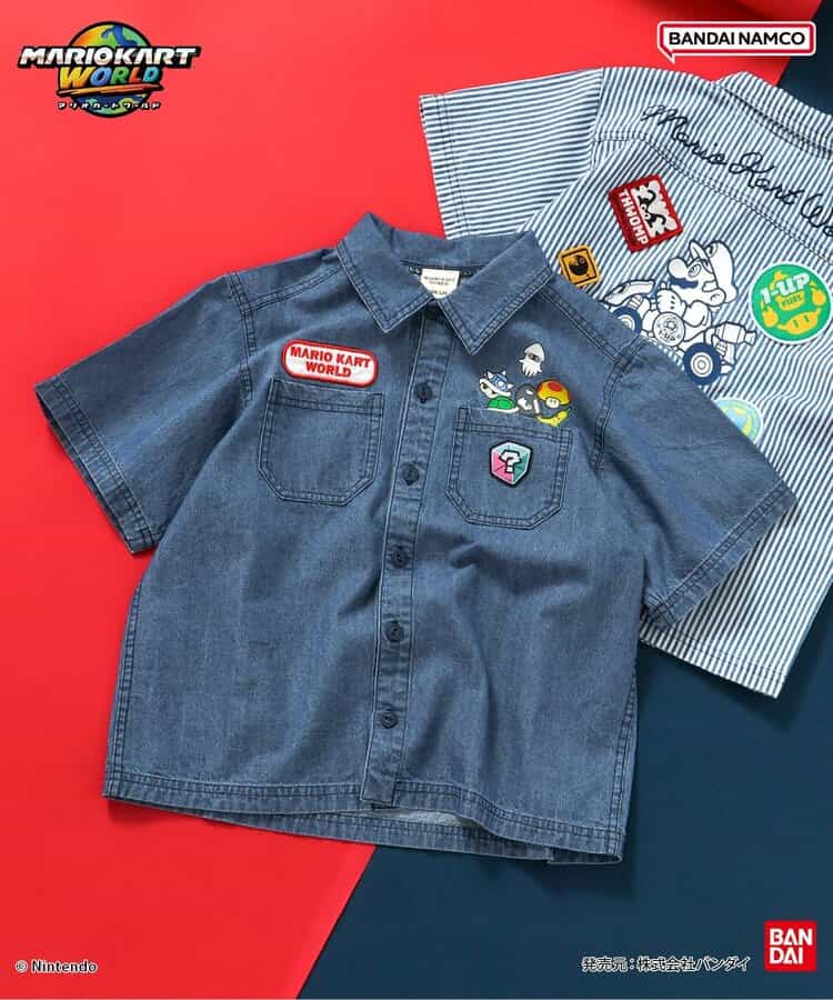 マリオカート ワールド ワッペンシャツ