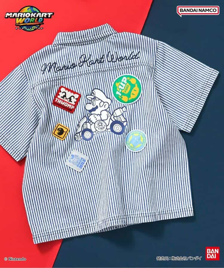マリオカート ワールド ワッペンシャツ
