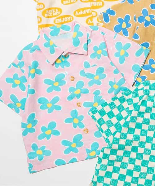★SALE★WEB限定  【リンク】POP総柄シャツ