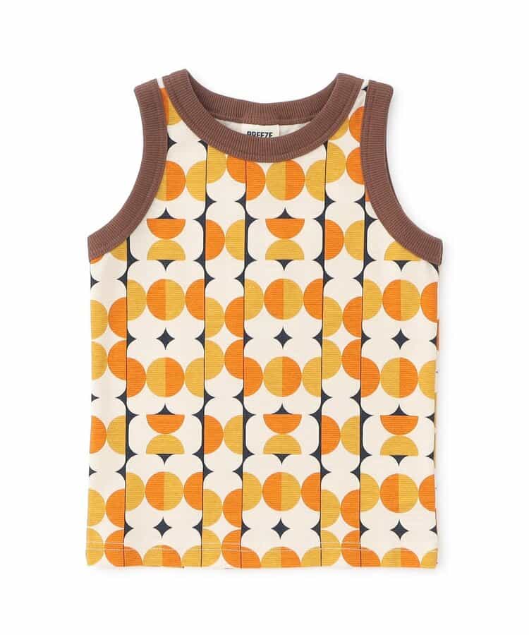 【リンク】イロイロ総柄タンクトップ(セットアップ可)