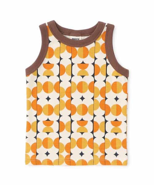 ☆4/23(木)21時～3点10％OFF☆【リンク】イロイロ総柄タンクトップ(セットアップ可)