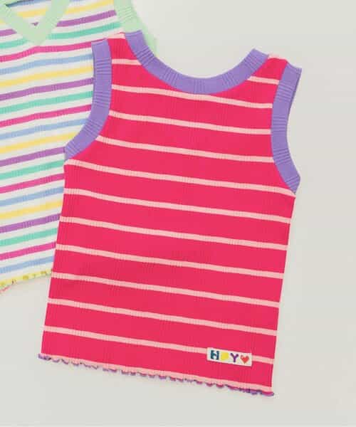 ★SALE★ボーダーリブタンク