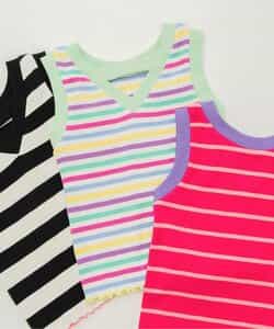 ★SALE★ボーダーリブタンク