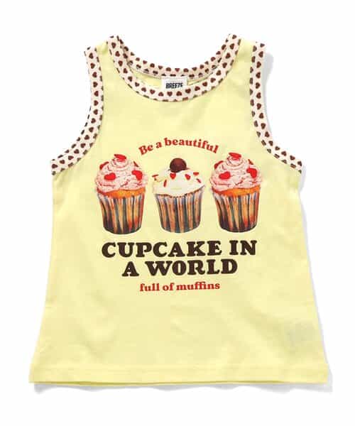 スイーツ柄タンクトップ