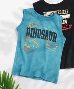 ★SALE★【リンク】恐竜ぷくぷくタンクトップ