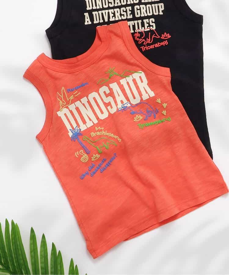 ★SALE★【リンク】恐竜ぷくぷくタンクトップ
