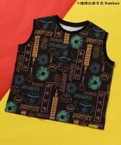 ★SALE★【地球の歩き方コラボ】あこがれ3都市ノースリ総柄Tシャツ