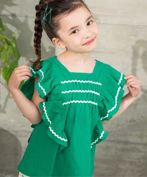 ☆4/23(木)21時～3点10％OFF☆フリルチュニック