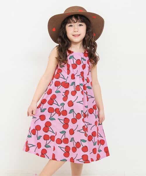 ☆4/23(木)21時～3点10％OFF☆【リンク】ソウガラフレアワンピース