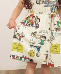 ☆SALE☆PEANUTSコラボ アロハシャツワンピース（J317924）|BREEZE  