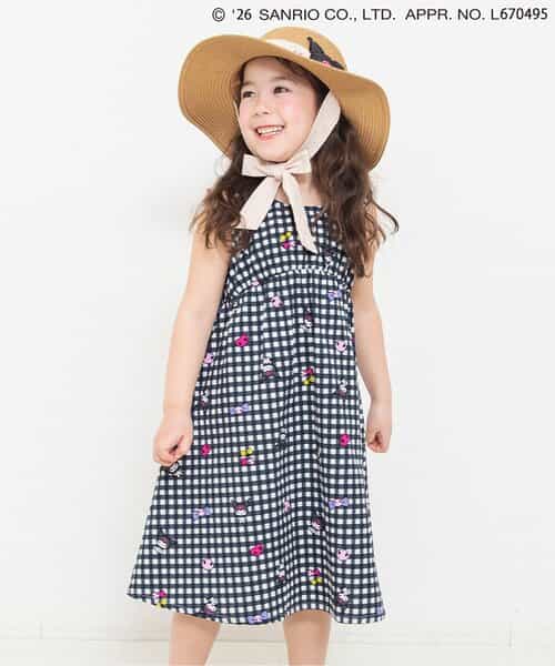 【リンク】サンリオキャラクターズ　総柄ワンピース